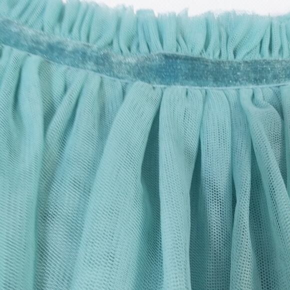 Garnet Hill Kids Blue Tulle Skirt Size M - Picture 2 of 8